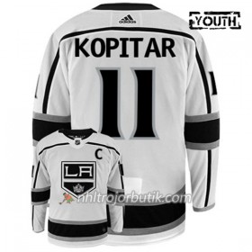 Barn Ishockey Los Angeles Kings Tröja ANZE KOPITAR 11 Adidas Vit Authentic
